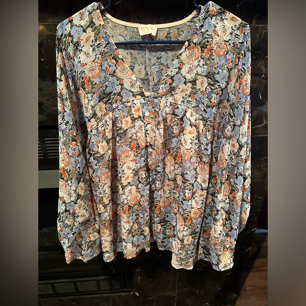 Dress Up floral blouse